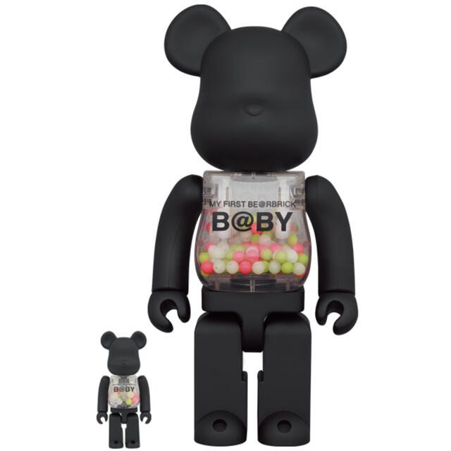 MY FIRST BE@RBRICK B@BY MATT BLACK