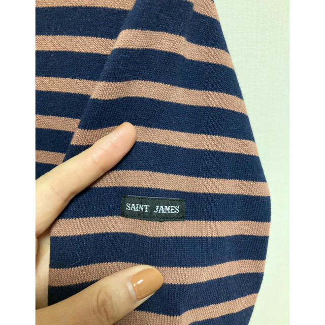 SAINT JAMES(セントジェームス)のSAINT JAMES セントジェームス　カットソー ボーダー レディースのトップス(カットソー(長袖/七分))の商品写真