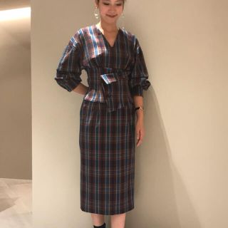 タフタリボンセパレートワンピース（マキシ丈/ロングワンピース