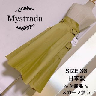 マイストラーダ(Mystrada)のMystrada チノフレア ロングスカート スカーフ無し(ロングスカート)