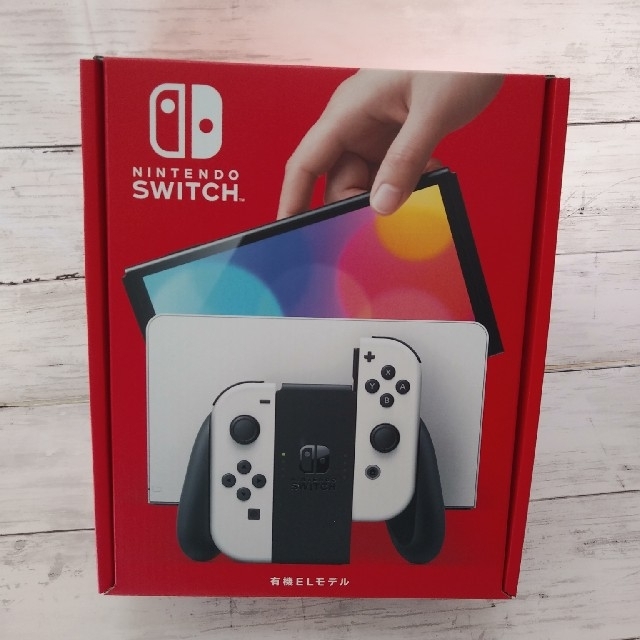 新品　スイッチ　Switch　有機el　ホワイト　白　本体　レシート　店舗印　有