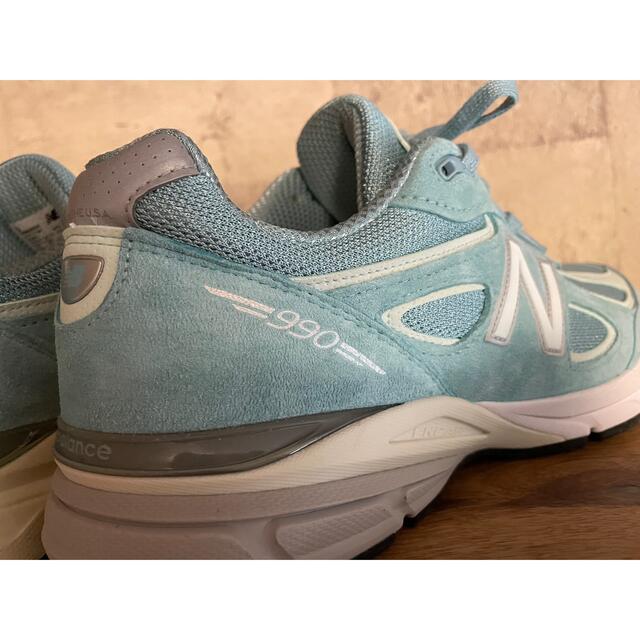 New Balance(ニューバランス)のNB990V4 28.0 US10 極美品　箱無し メンズの靴/シューズ(スニーカー)の商品写真