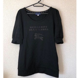 バーバリーブルーレーベル(BURBERRY BLUE LABEL)のブルーレーベル　カットソーチュニック(カットソー(半袖/袖なし))