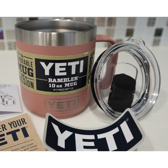 新品☆YETI マグ＆ランブラー18oz ボトルチャグキャップ付き真空ボトル スポーツ/アウトドアのアウトドア(食器)の商品写真