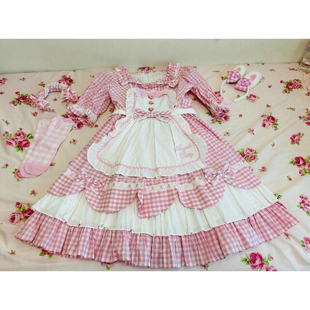Angelic Pretty Antique Chocolaterieワンピース＆カチューシャ