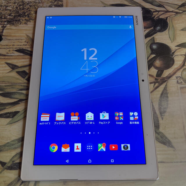 SIMフリー○Xperia Z4 Tablet SOT31○テレビアンテナ内蔵