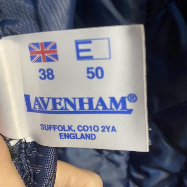 LAVENHAM(ラベンハム)のLAVENHAM キルティングジャケット 38 ブラック ラベンハム メンズのジャケット/アウター(ナイロンジャケット)の商品写真