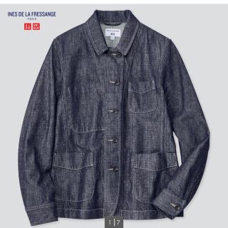 ユニクロ(UNIQLO)の新品未使用　イネス　ユニクロ　デニム　ジャケット(Gジャン/デニムジャケット)