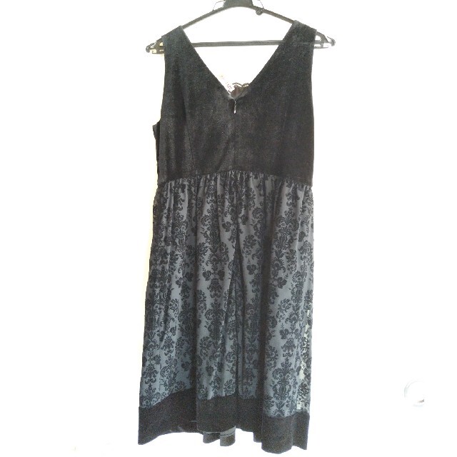 9号 パーティードレス 黒 レディースのフォーマル/ドレス(ミニドレス)の商品写真
