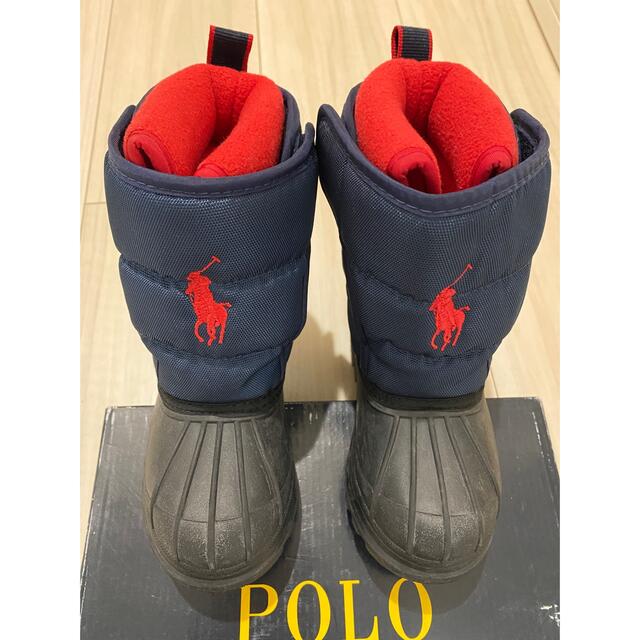 POLO RALPH LAUREN(ポロラルフローレン)のポロ　ラルフローレン　スノーブーツ　13cm〜15cm  ジュニア キッズ キッズ/ベビー/マタニティのキッズ靴/シューズ(15cm~)(ブーツ)の商品写真