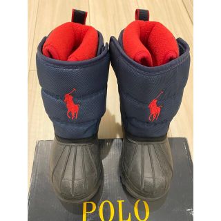 ポロラルフローレン(POLO RALPH LAUREN)のポロ　ラルフローレン　スノーブーツ　13cm〜15cm  ジュニア キッズ(ブーツ)