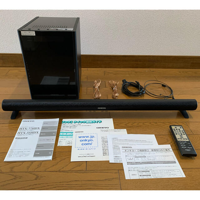 ONKYO(オンキヨー)のonkyo htx-55hdx スマホ/家電/カメラのオーディオ機器(スピーカー)の商品写真