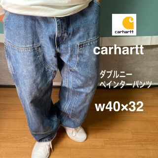 カーハート(carhartt)の古着　carhartt  ダブルニーペインターパンツ　2XL 4648(ペインターパンツ)