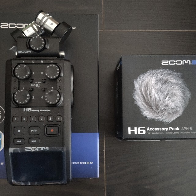 ZOOM H6 2020年モデル アクセサリーパック APH-6セット