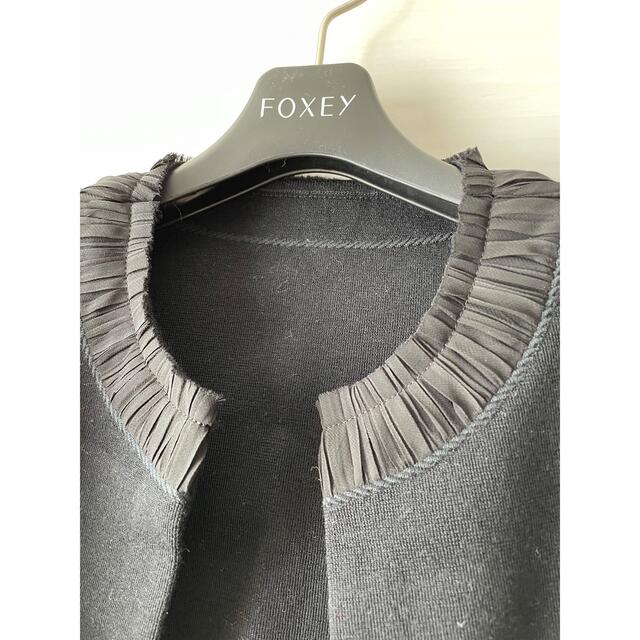 FOXEY(フォクシー)のフォクシー ボレロ ブラック foxey レディースのトップス(ボレロ)の商品写真