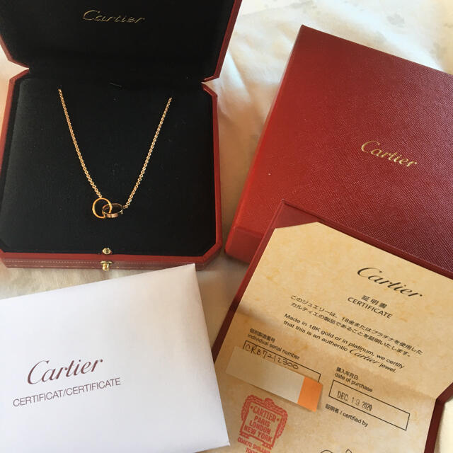 Cartier(カルティエ)の【専用】カルティエ Love ネックレス ラブ ピンクゴールド レディースのアクセサリー(ネックレス)の商品写真