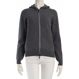 フォクシー カシミヤニットパーカー 38サイズ グレー | cranio-gindl.at