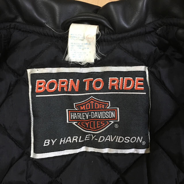 Harley Davidson(ハーレーダビッドソン)のライダースジャケットみひみひ様専用 キッズ/ベビー/マタニティのベビー服(~85cm)(ジャケット/コート)の商品写真