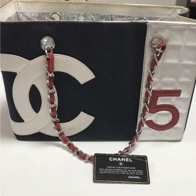 CHANEL オールドCHANEL チェーンバック　カード付き