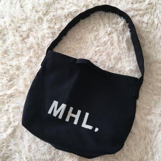 MHL マーガレットハウエル　ショルダー  サッチェル　バッグ　キャンバス