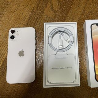 アイフォーン(iPhone)のiPhone12 mini128GB 白(スマートフォン本体)