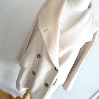 マックスマーラ(Max Mara)のMaxMara カシミア混コート(チェスターコート)