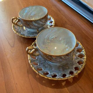 SEYEI陶器　カップ&ソーサ　2客(グラス/カップ)