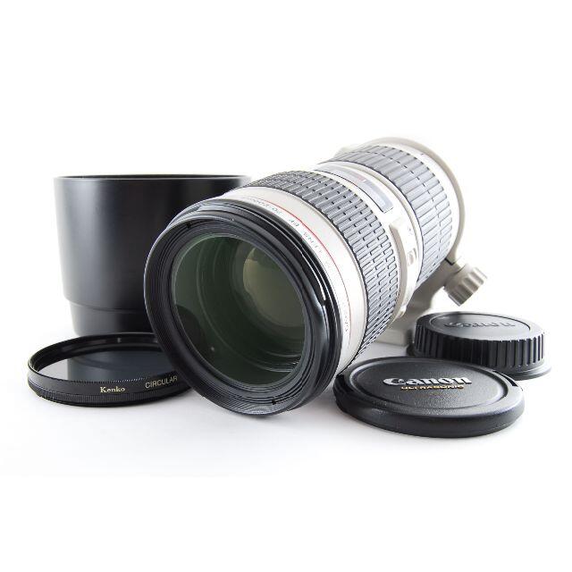 【期間限定お試し価格】 ★ Canon USM F4L 70-200mm EF キヤノン レンズ(ズーム)
