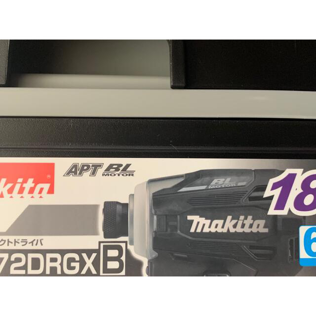 マキタ　TD172DRGX B 黒　未使用品　純正バッテリーx2