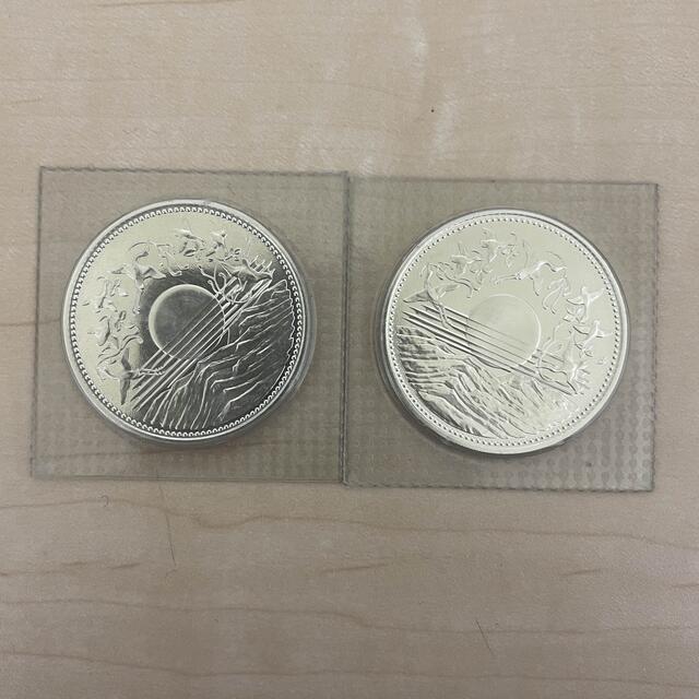 プルーフ硬貨 天皇陛下御在位60年記念 1万銀貨美術品/アンティーク