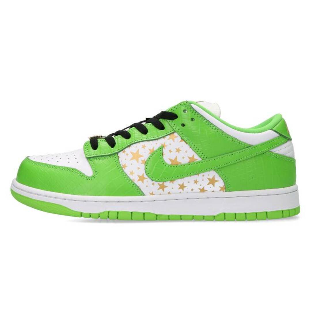 ナイキ ×シュプリーム/SUPREME 21SS DUNK LOW OG QS DH3228-101 ダンクローオージークイックストライクスニーカー  メンズ 26.5cm