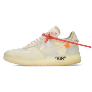 ナイキ(NIKE)のナイキ オフホワイト AIR FORCE 1 LOW AO4606-100 エアフォースワンロースニーカー  メンズ 27.5cm(スニーカー)