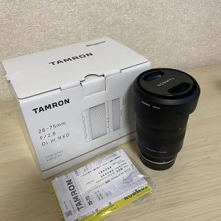 タムロン(TAMRON)のTAMRON 28-75F2.8  17-28 f2.8 セット(レンズ(ズーム))