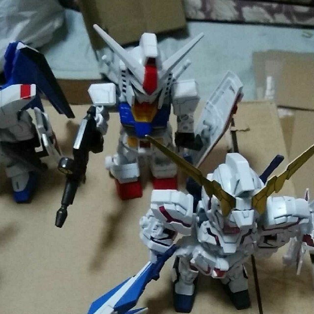 BANDAI(バンダイ)のSDガンダムBB戦士4機セット エンタメ/ホビーのおもちゃ/ぬいぐるみ(プラモデル)の商品写真