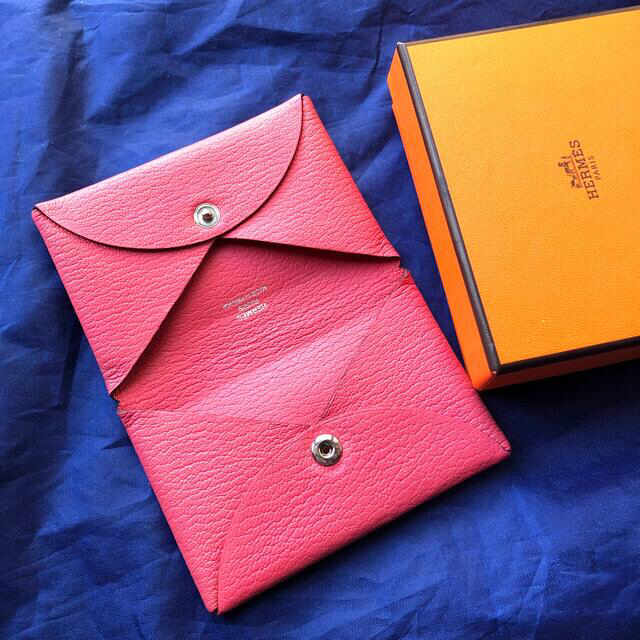 美品❣️HERMES エルメス カードケース 名刺入れ カルヴィファッション小物