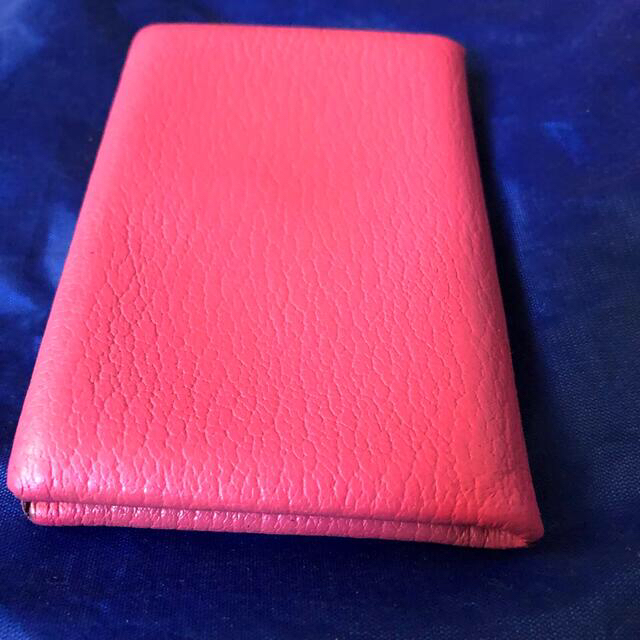 美品】HERMES エルメス カルヴィ カードケース 名刺入れ ピンク 直営店