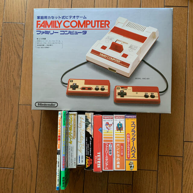 任天堂ファミリーコンピューター本体&ゲームソフト