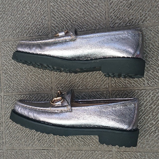 GINZA Kanematsu(ギンザカネマツ)の新品未使用！銀座カネマツ ローファー 34 (約21.5cm) レディースの靴/シューズ(ローファー/革靴)の商品写真