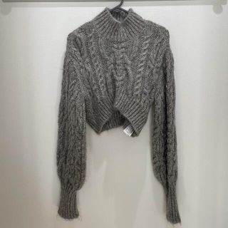 ザラ(ZARA)のZARA クロップド丈ニット(ニット/セーター)