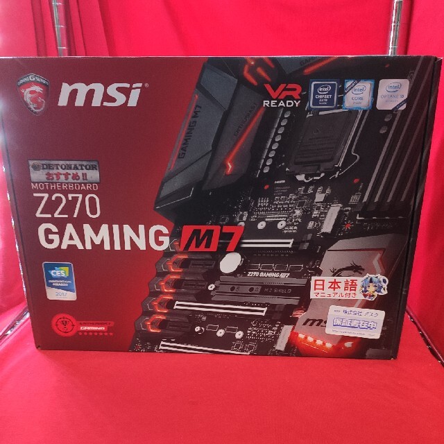 【未使用品】Z270 GAMING M7とM.2 256GB SSDpcパーツ