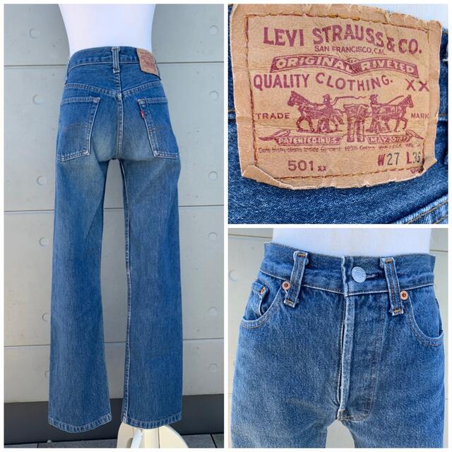 Levi's(リーバイス)のLevi's 501xx バレンシア製 ハイウエストデニム レディースデニム レディースのパンツ(デニム/ジーンズ)の商品写真