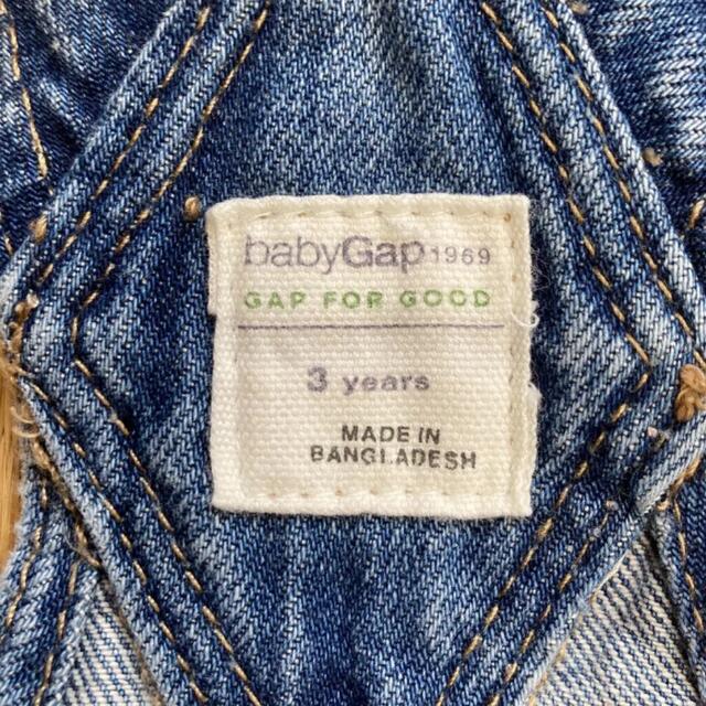 babyGAP(ベビーギャップ)のbabyGAP デニムスカート ユニクロ Tシャツ100 キッズ/ベビー/マタニティのキッズ服女の子用(90cm~)(スカート)の商品写真