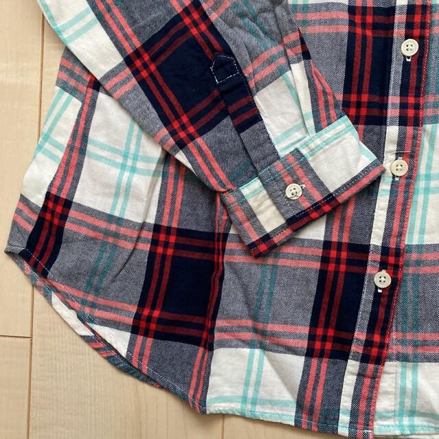 Old Navy(オールドネイビー)のオールドネイビー　チェックシャツ  M レディースのトップス(シャツ/ブラウス(長袖/七分))の商品写真