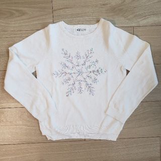 エイチアンドエム(H&M)のH＆M 白ニット125(ニット)