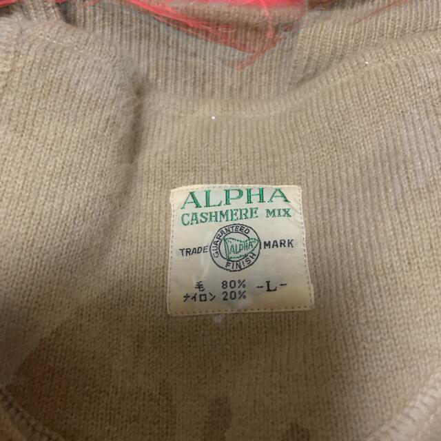 alpha - 新品 ALPHA肌着上下セット＆カシミヤセーターの通販 by ...