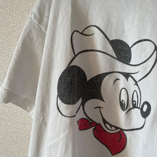 ディズニー(Disney)のMickey レトロTシャツ(Tシャツ(半袖/袖なし))
