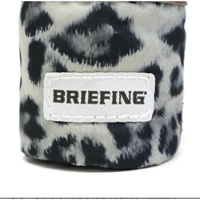 BRIEFING(ブリーフィング)の【新品】ブリーフィング ゴルフ BRIEFING ボールポーチ　レオパード スポーツ/アウトドアのゴルフ(その他)の商品写真