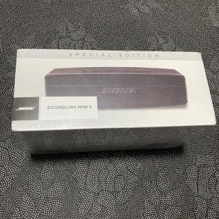 ボーズ(BOSE)のBluetoothスピーカー BOSE SOUND MINI BLACK 2新品(スピーカー)