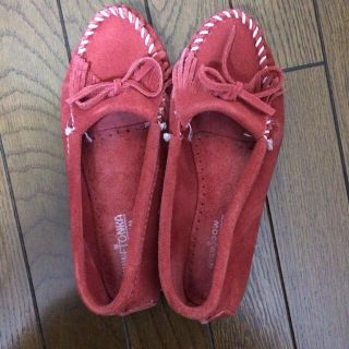 ミネトンカ(Minnetonka)のミネトンカ モカシン 難有**(ローファー/革靴)