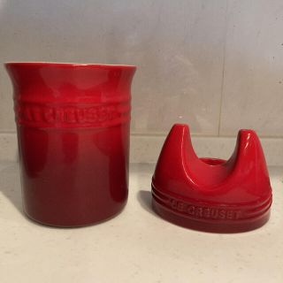 ルクルーゼ(LE CREUSET)のル・クルーゼ　鍋蓋置き　おたまポット(収納/キッチン雑貨)